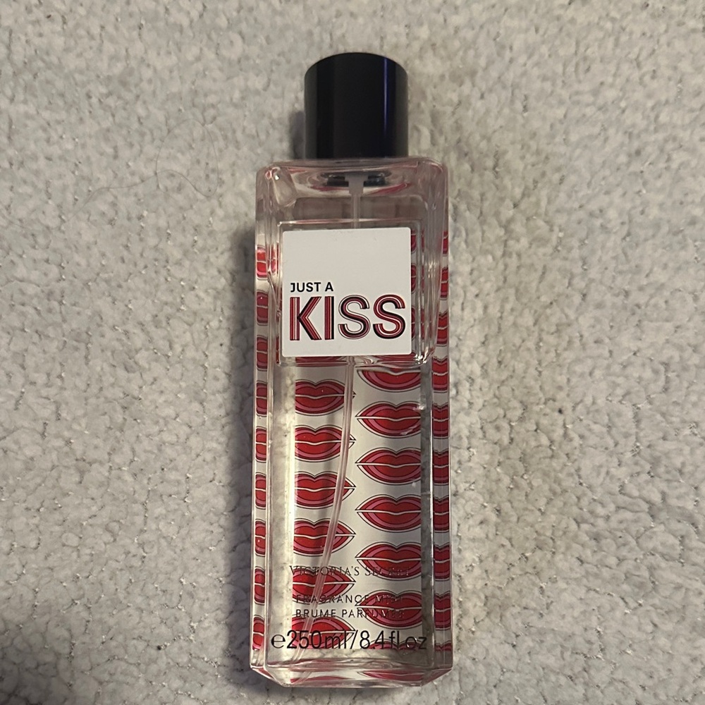 Victoria's Secret Fragrance Bottle with Black Cap